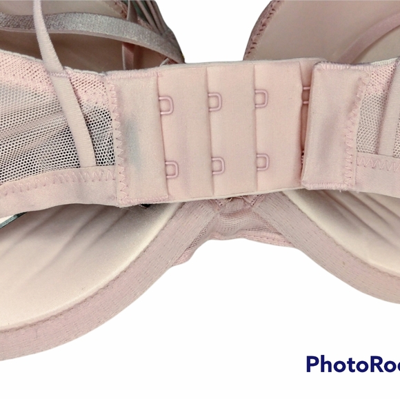 Victoria's Secret | Very Sexy Pink Lace Push Up Bra | 32DDD - Picture 5 of 6